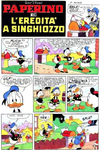 Paperino e l’eredità a singhiozzo