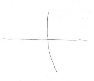 Diagramma a croce greca con incrocio centrato