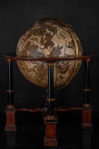 Globo celeste di Willelm Blaeu. Museo della Specola Bologna 