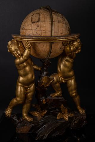 Globo terracqueo di Gerhard e Leonard Valk. Museo della Specola Bologna.