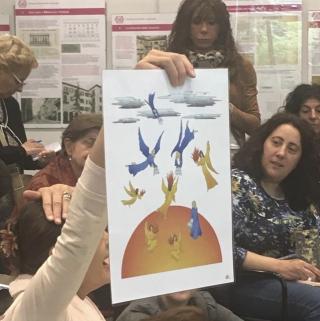 La Formazione della Terra - la Danza degli Elementi” presentata durante una formazione