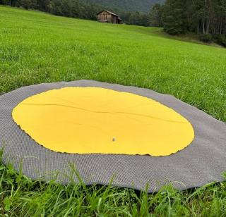 Materiale che dimostra la differenza di grandezza tra Sole e Terra
