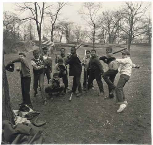 Baseball game in Central Park