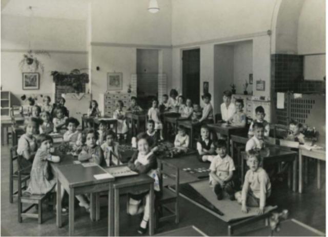 Scuola Montessori di Amsterdam, giugno 1935