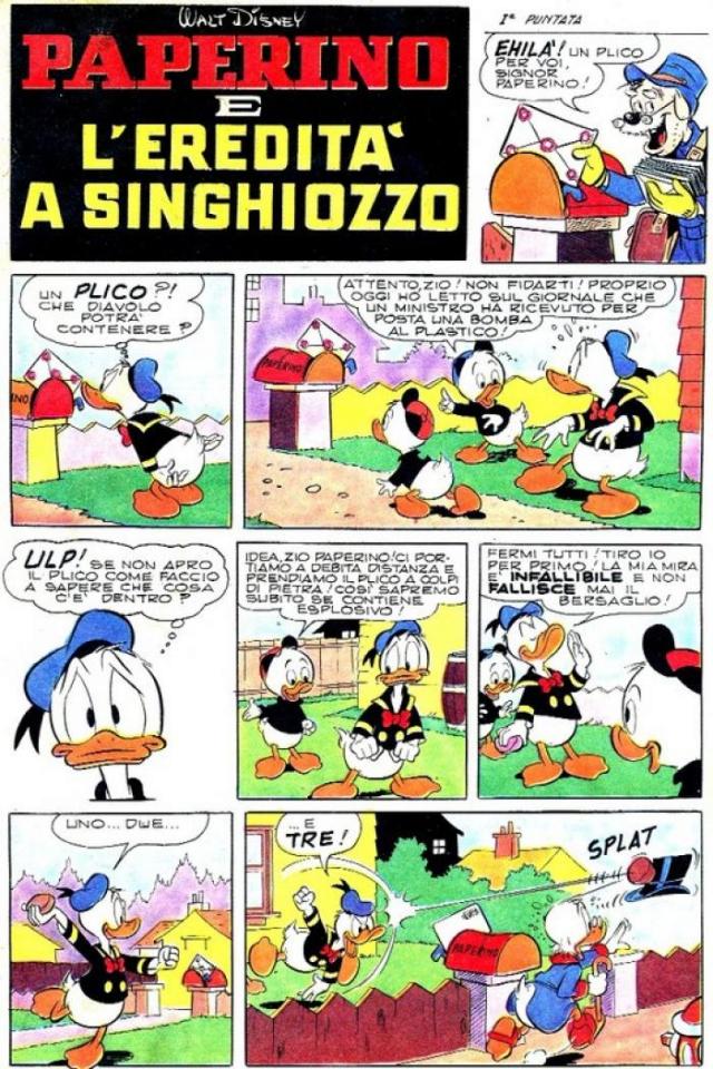 Paperino e l’eredità a singhiozzo