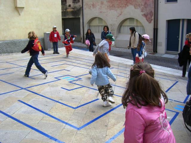 Piazza in gioco – labirinto