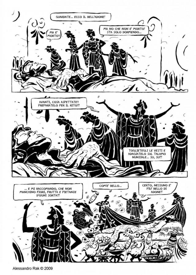 Viaggio etrusco. Sei affreschi a fumetti