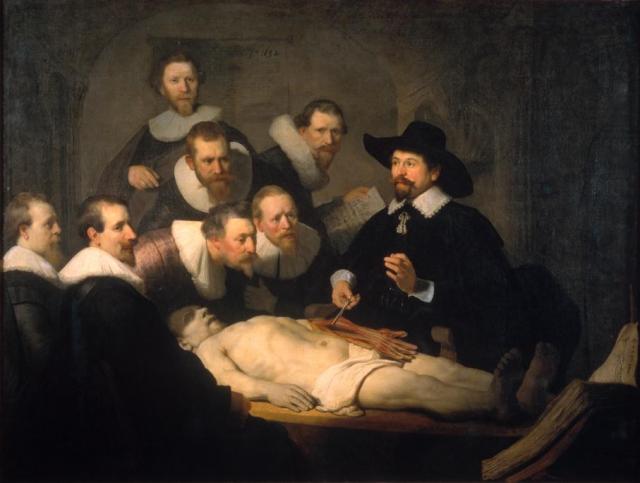 La lezione di anatomia del Dr. Nicolaes Tulp