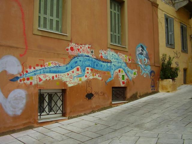 I bambini dipingono la città